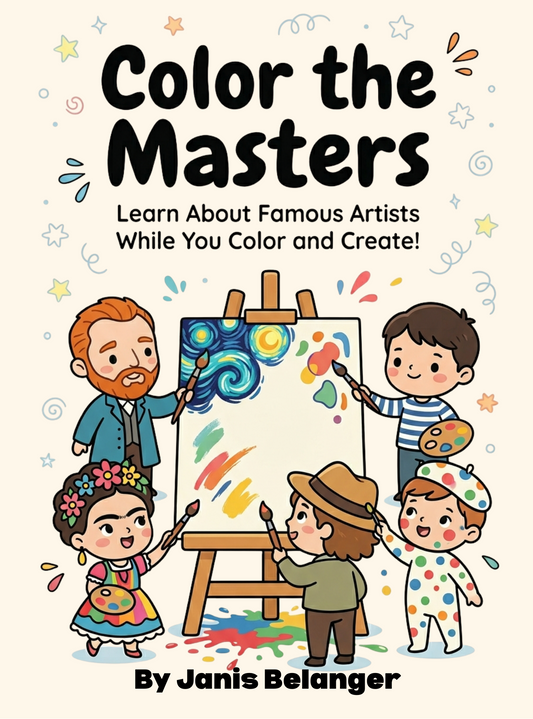 Color the Masters: Learning Through Creativity