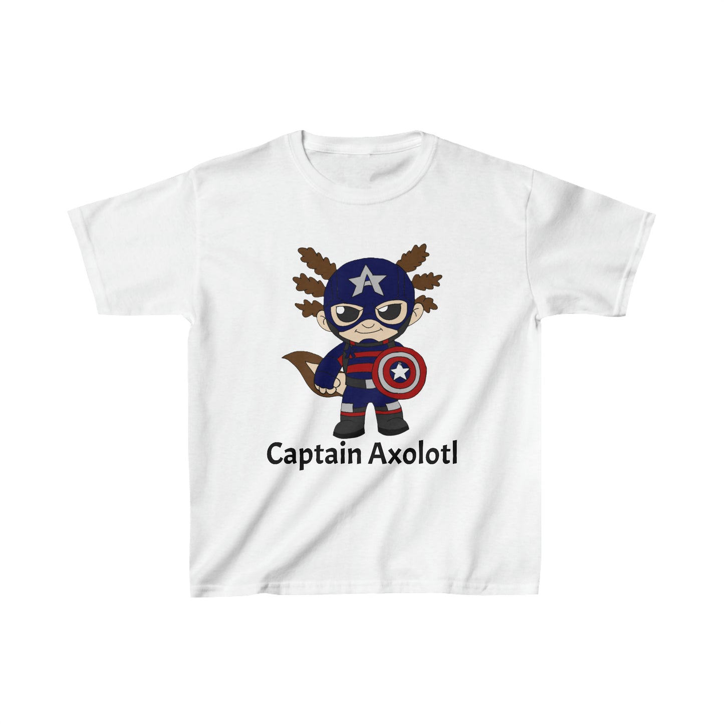 Captain Axolotl T-shirt