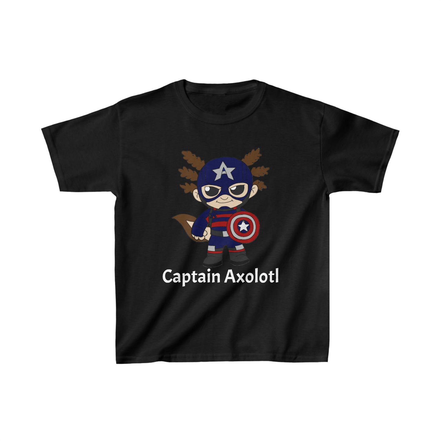 Captain Axolotl T-shirt