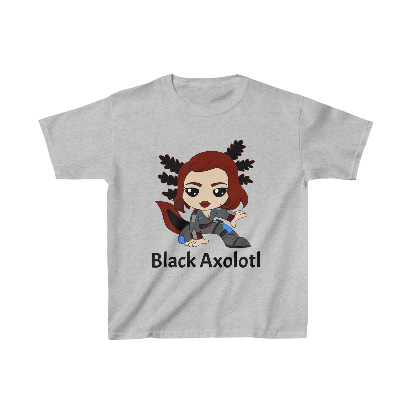 Black Axolotl T-shirt
