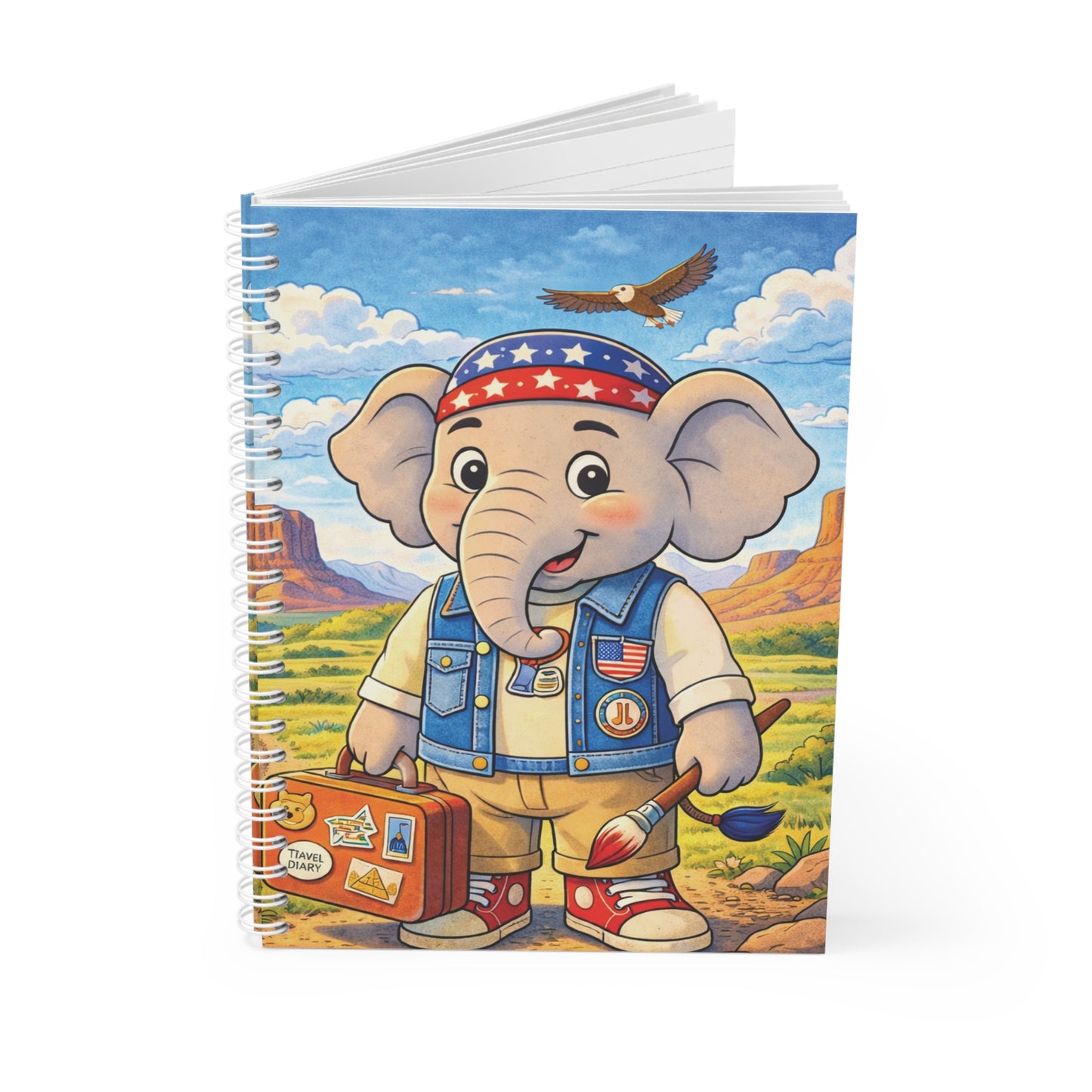 Liberty Tusks Trunktrotter Notebook