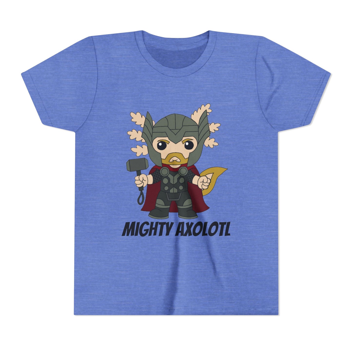 Youth Tee - Mighty Axolotl