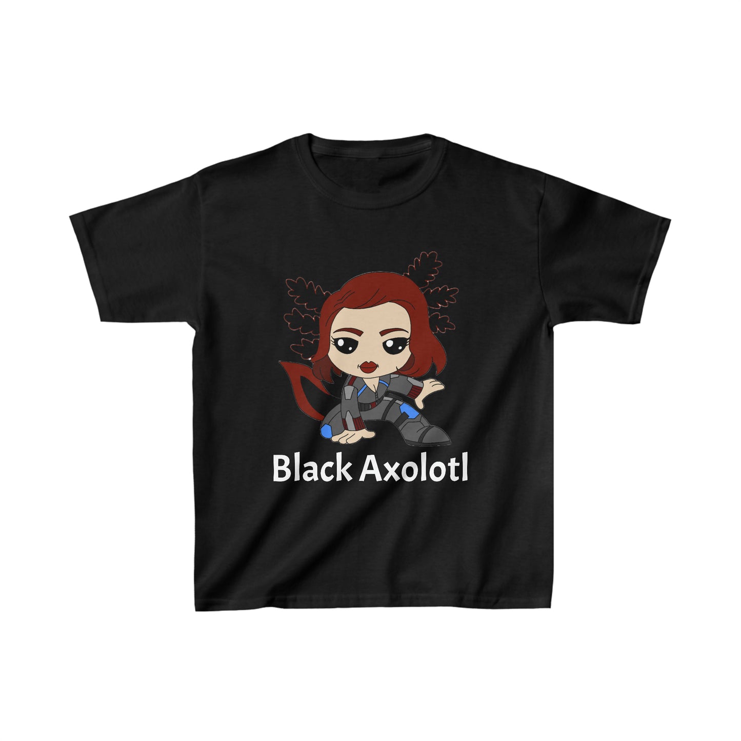 Black Axolotl T-shirt