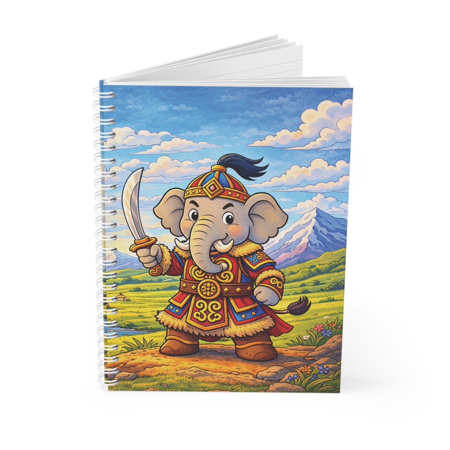 Baatar the Bold Trunktrotter Notebook