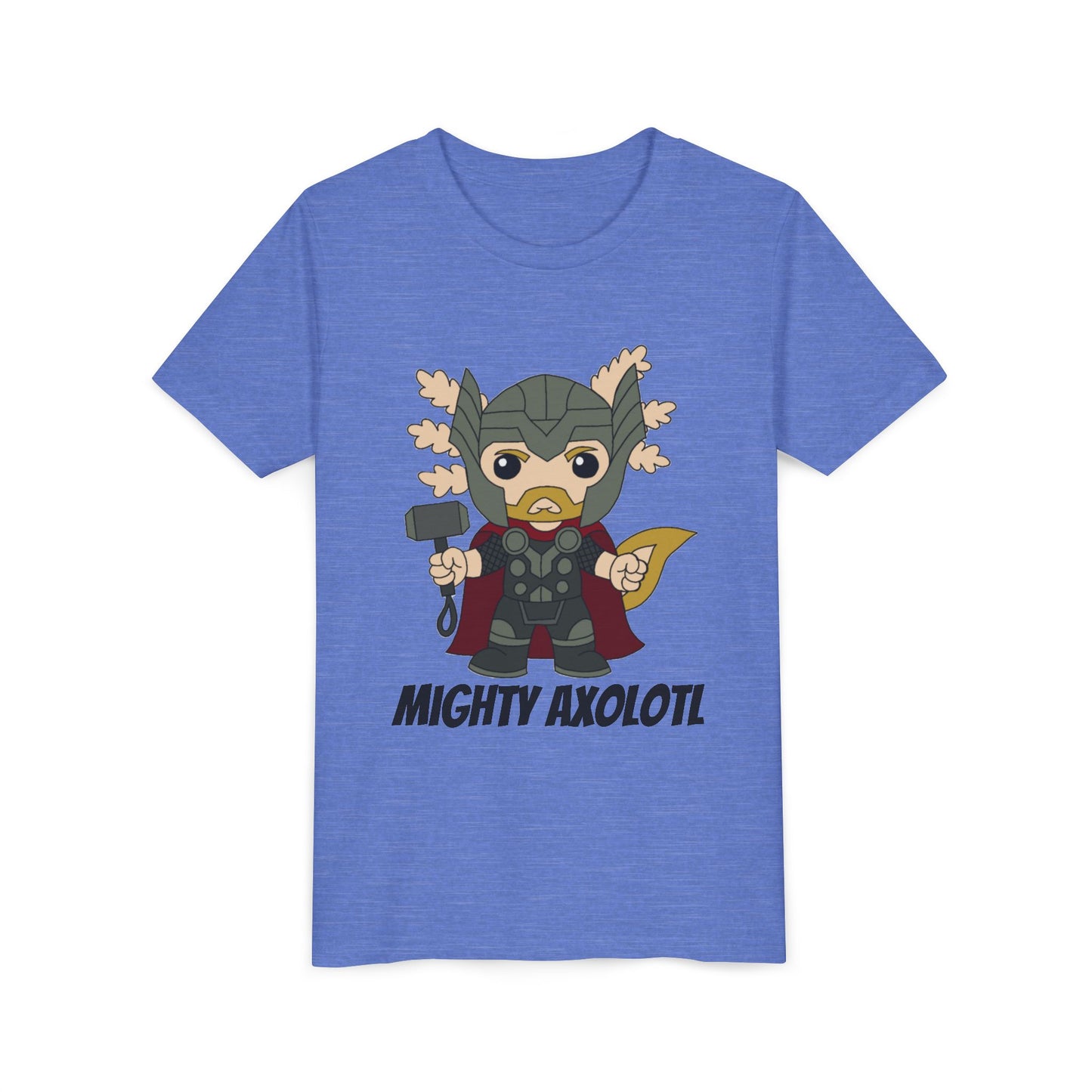 Youth Tee - Mighty Axolotl