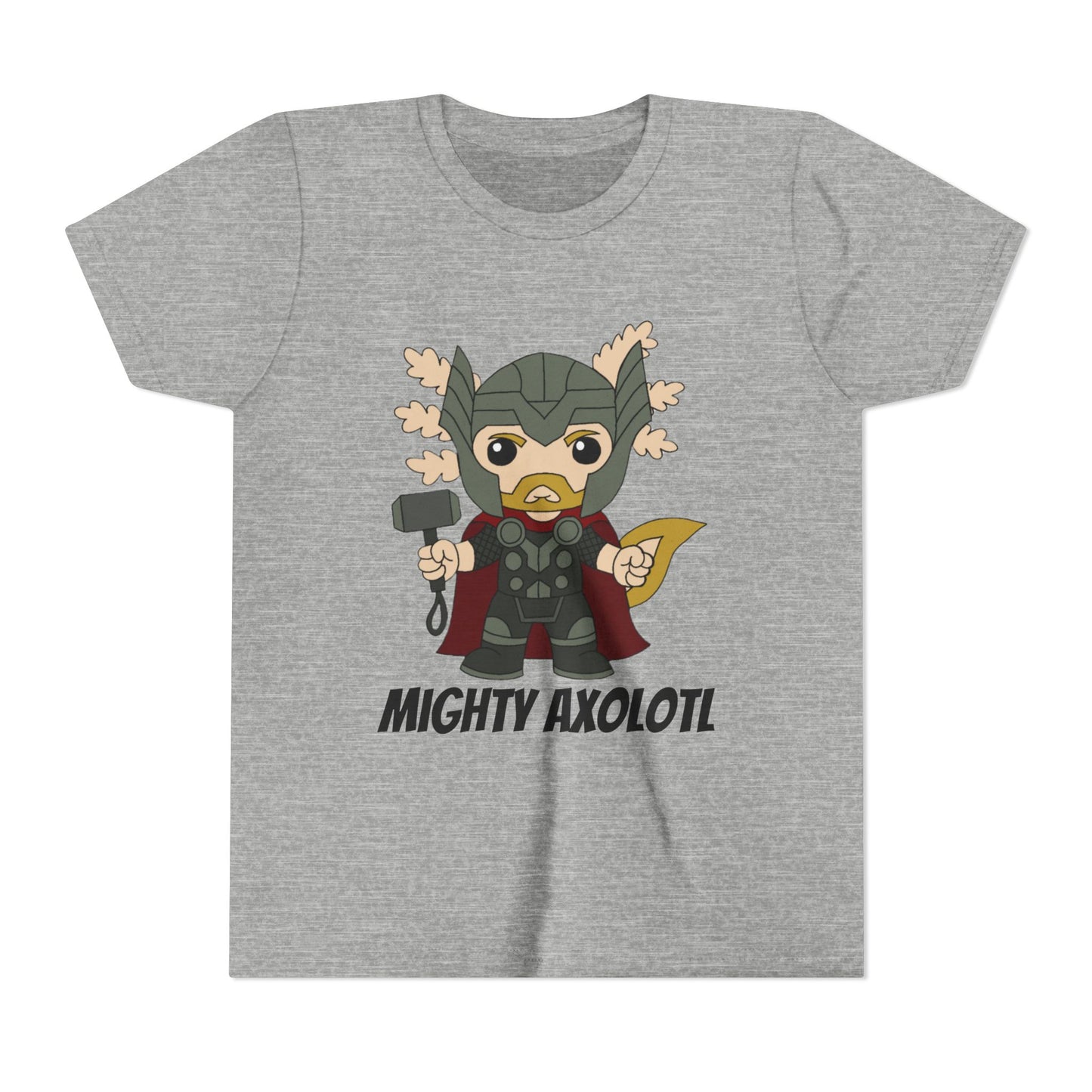 Youth Tee - Mighty Axolotl
