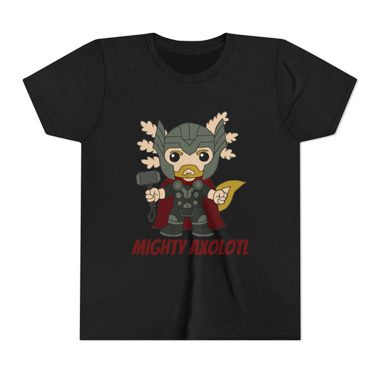 Youth Tee - Mighty Axolotl