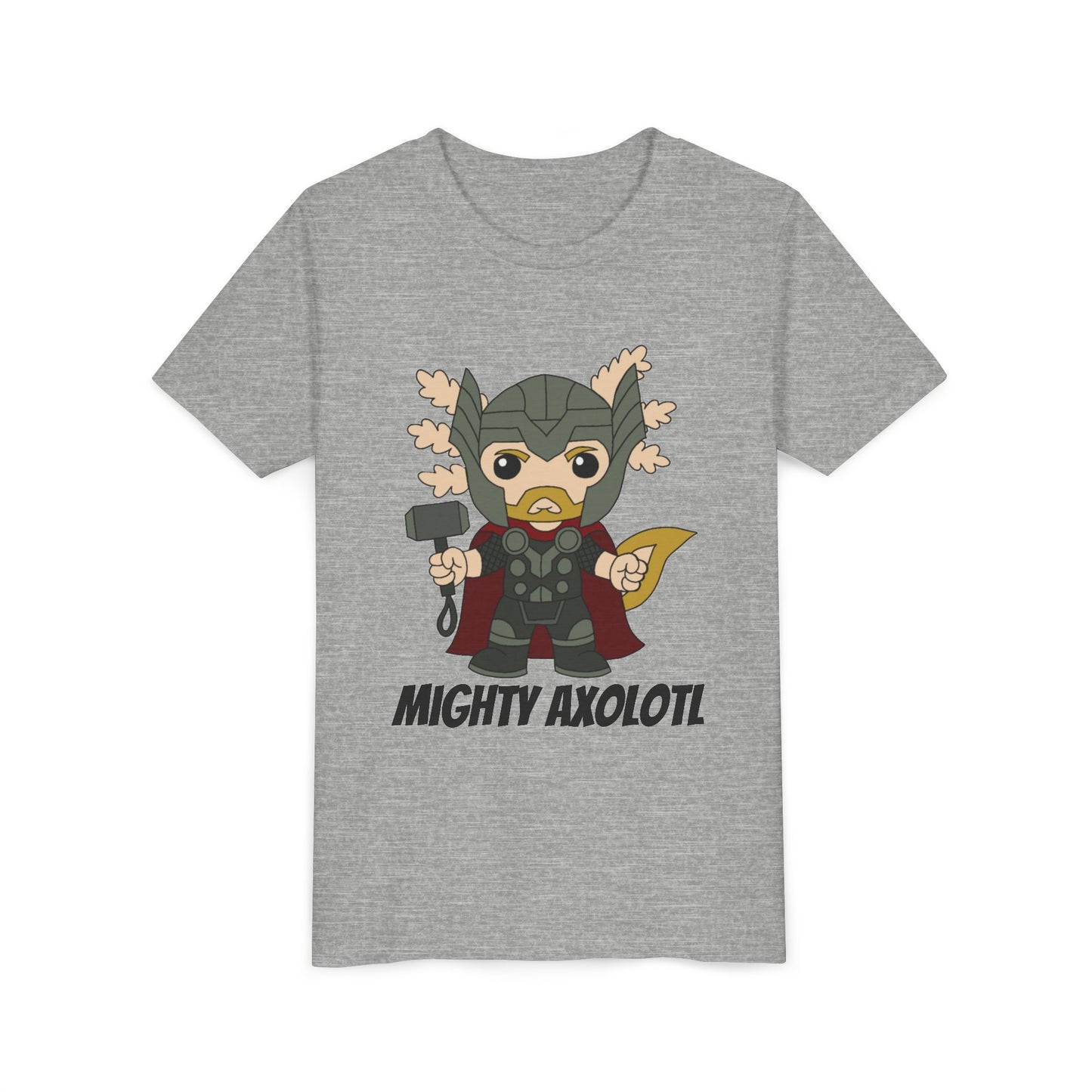 Youth Tee - Mighty Axolotl
