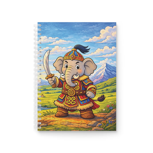 Baatar the Bold Trunktrotter Notebook