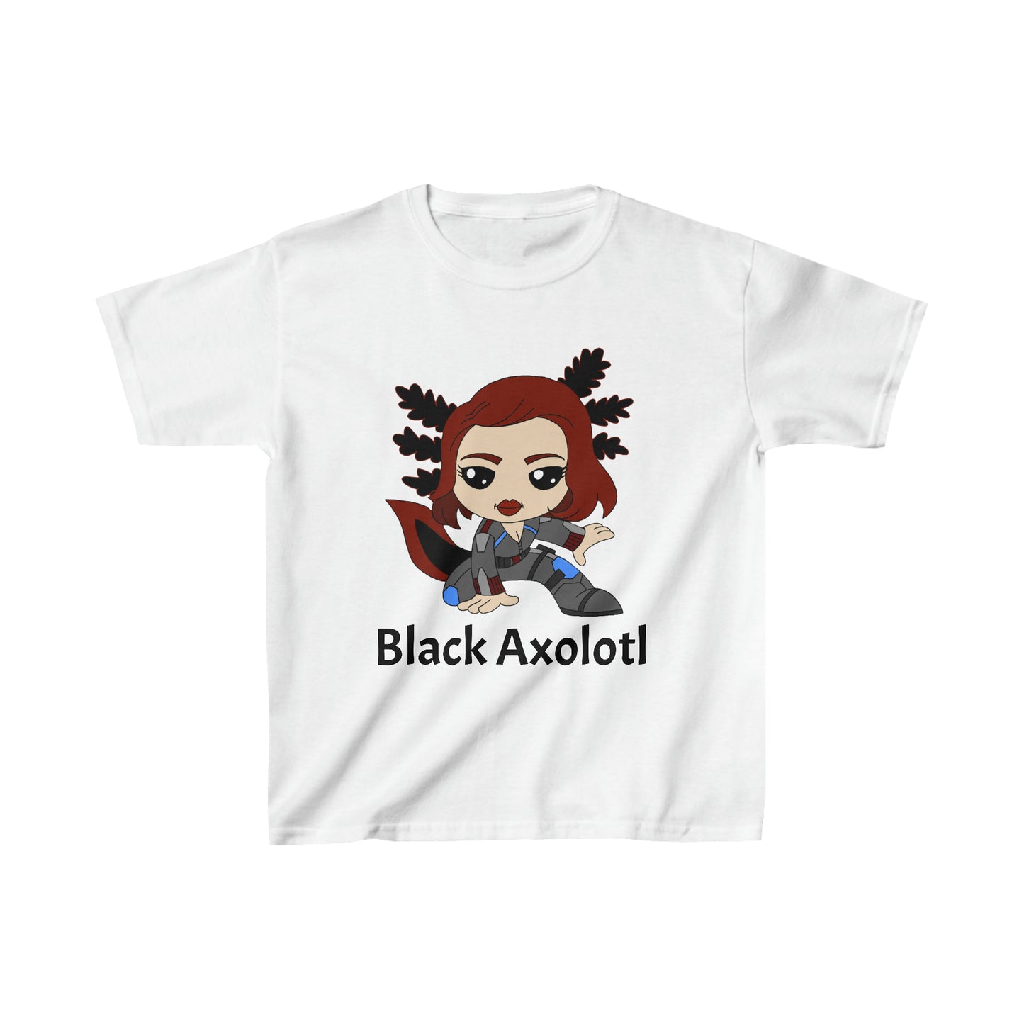 Black Axolotl T-shirt