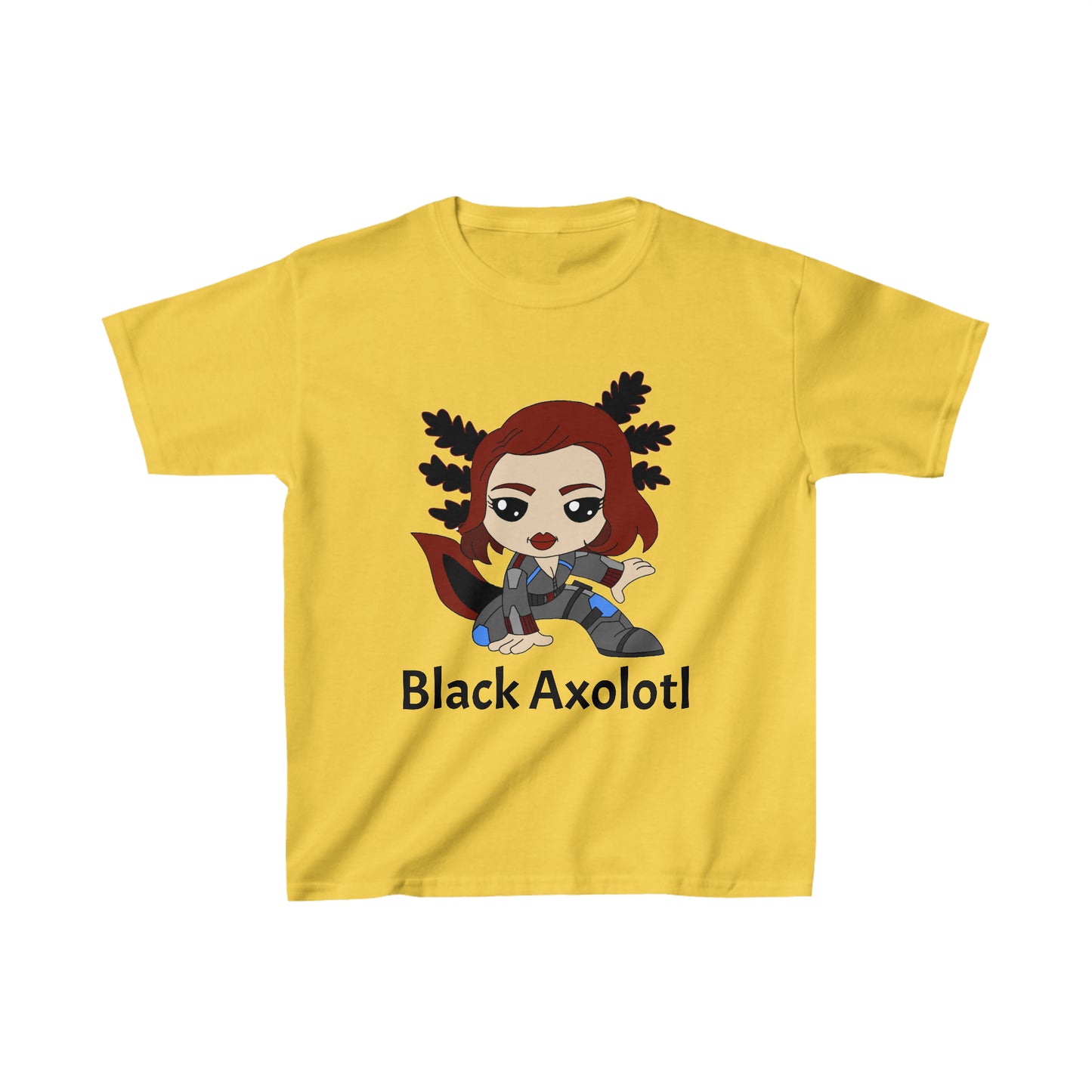 Black Axolotl T-shirt