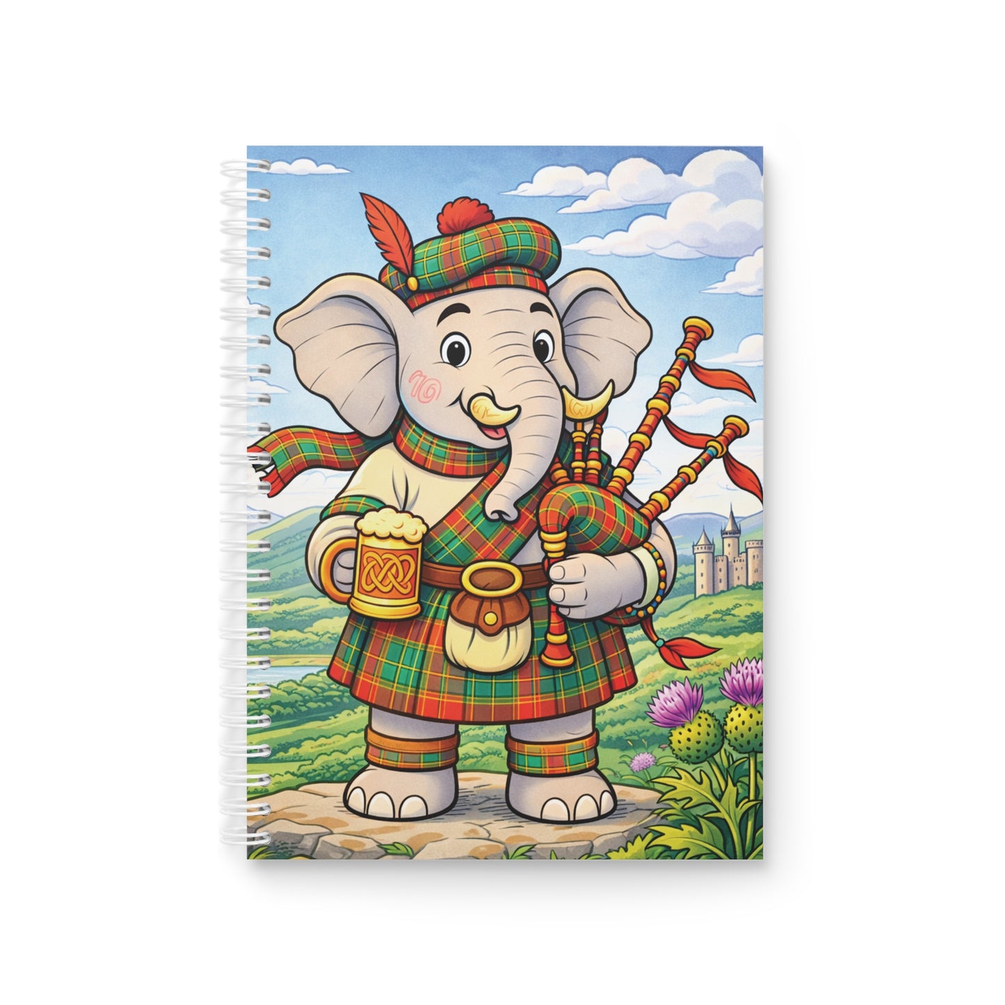 Angus McTusk Trunktrotter Notebook