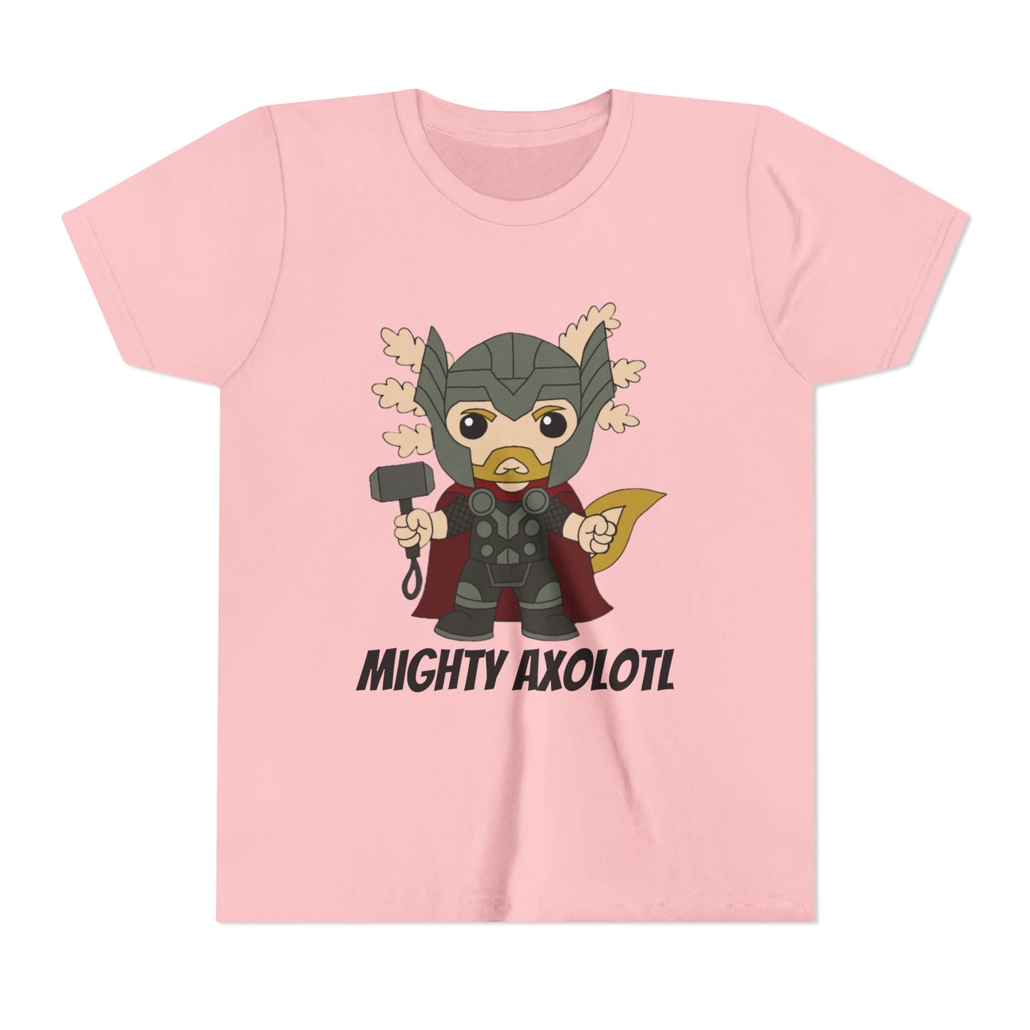 Youth Tee - Mighty Axolotl